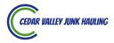 Cedar Valley Junk Hauling logo